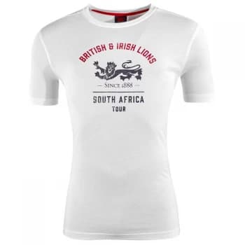 Image of Canterbury British and Irish Lions Graphic T Shirt Mens - White