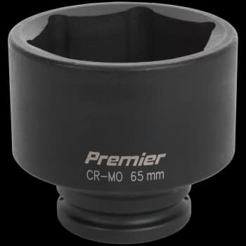 Image of Sealey 3/4" Drive Hexagon Impact Socket Metric 3/4" 65mm