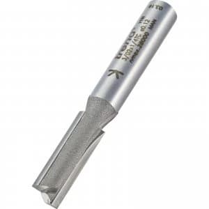 Image of Trend Professional Two Flute Straight Router Cutter 6.3mm 19mm 1/4"