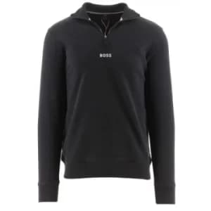Image of BOSS Black Regular Fit Half Zip Zapper 1 Sweatshirt