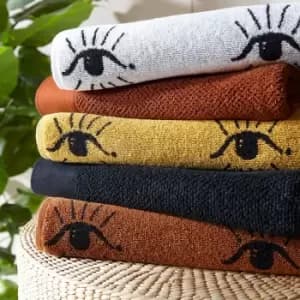 Image of Mystic Eye Cotton Bath Towel