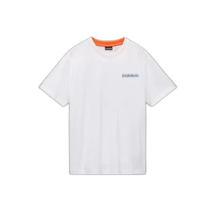 Image of T-Shirt Napapijri S-Sovana Ss Blanc Male XL