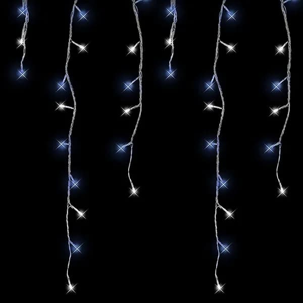 Image of Christmas Workshop 360 LED Icicle Chaser Lights - Blue & White 78650