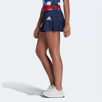 Image of adidas Team GB Ladies Tennis Skort - Indigo/White