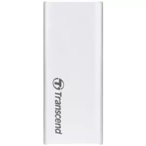 Image of Transcend ESD260C 500 GB External SSD hard drive USB-C , USB type A Silver TS500GESD260C