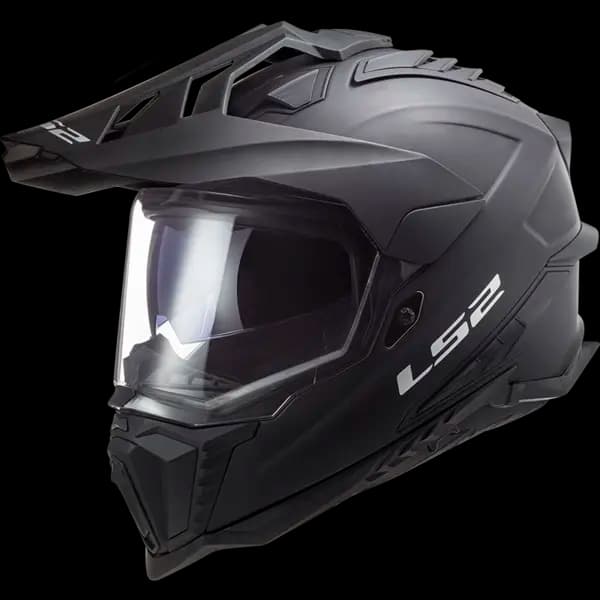 Image of LS2 MX701 Explorer Solid Matt Black ECE 22.06 Adventure Helmet Size XL