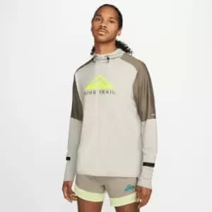 Image of Trail Logo Print Hoodie