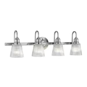 Image of Addison 4 Light Wall Light Polished Chrome IP44