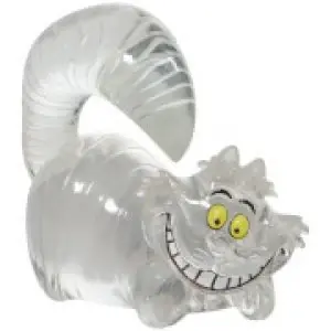 Image of Disney Clear Cheshire Cat Figurine