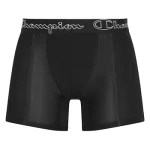 Image of Champion Cool Long Boxers Mens - Black