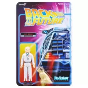 Image of Super7 Back To The Future ReAction Figure - Doc Brown and Einstein