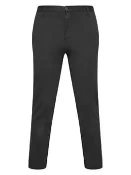 Image of BadRhino Formal Trouser - Black, Size 60, Length 32, Men