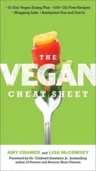 Image of The Vegan Cheat Sheet by Amy Cramer Lisa Mccomsey Paperback
