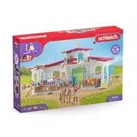 Image of Schleich Horse Club Lakeside Riding Center Toy Playset, 5 to 12...