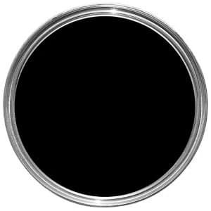 Image of Fortress Black Satin Metal Paint 750ml