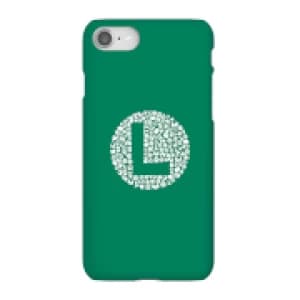 Image of Nintendo Super Mario Luigi Items Logo Phone Case - iPhone 8 - Snap Case - Gloss