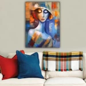 Image of 314553104_70100 Multicolor Decorative Canvas Painting