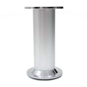 Image of GTV Aluminium Feet Legs Sofa Beds Cupboard Cabinets Kitchen Furniture - Height 1