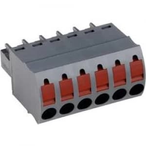 Image of Socket enclosure cable AKZ4551 Total number of pins 7 PTR 54551070421E Contact spacing 3.81mm
