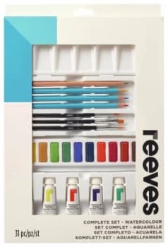 Image of Reeves Watercolour Complete Set