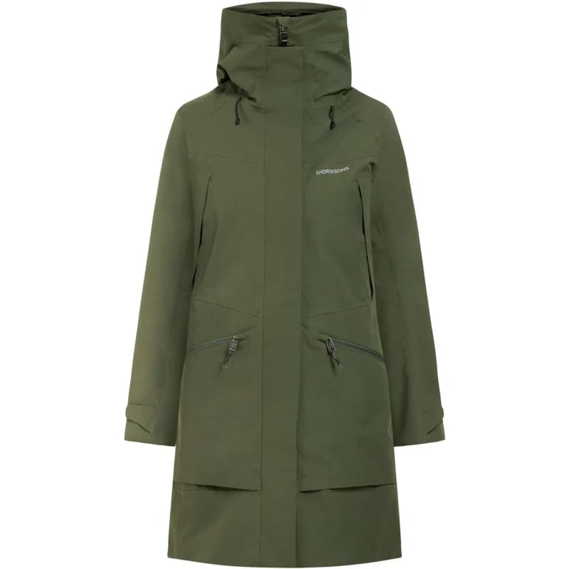 Image of Womens parka Didriksons Ilma Vert Female 48