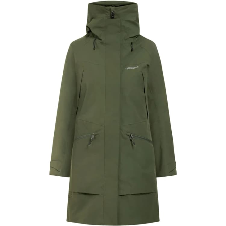 Image of Womens parka Didriksons Ilma Vert Female 38