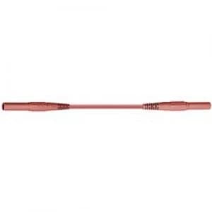 Image of Safety test lead 0.5 m Red Staeubli XMS 419