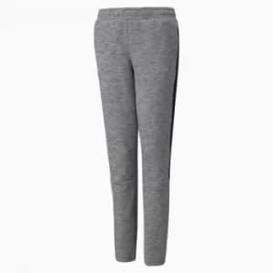 Image of PUMA Evostripe Youth Pants, Medium Grey Heather, size 11-12 Youth, Clothing
