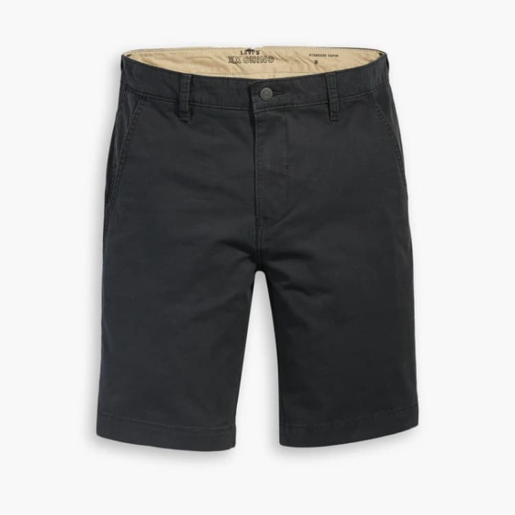 Image of Levis Tapered Chino Shorts - Black 32 R