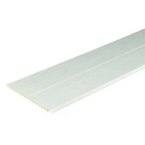 Image of Wickes PVCu Panel White Ash 250x10x2500mm PK4
