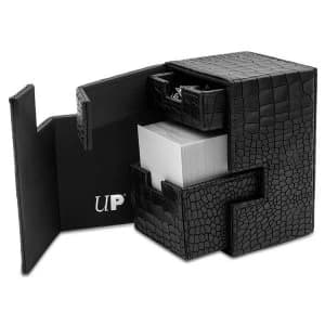 Image of Ultra Pro 100+ Shattered Obsidian Deck Box