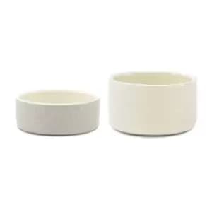 Image of Scruffs My First Bowl 2pc Set - Light Grey / Cream