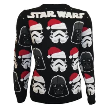 Image of Star Wars - Darth Vader & Stormtroopers Unisex Christmas Jumper Large