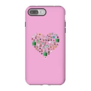Image of Pixel Sprites Heart Phone Case - iPhone 7 Plus - Tough Case - Gloss