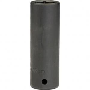 Image of Draper Expert 1/2" Drive Hi Torq Deep Hexagon Impact Socket Metric 1/2" 17mm