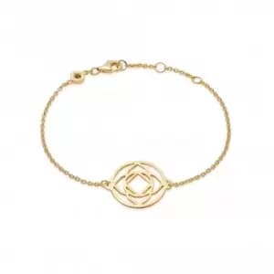 Image of Base Chakra Chain 18ct Gold Plated Bracelet CHKBR1001