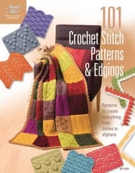 Image of 101 crochet stitch patterns & edgings by Connie Ellison