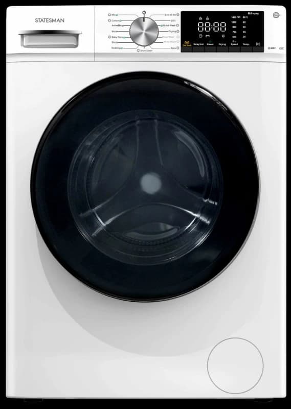 Image of Statesman Freestanding Washer Dryer 1400rpm, 8kg Washing Load, 5kg Drying Capacity White