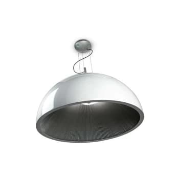 Image of Leds-c4 Grok Lighting - Leds-C4 GROK - 3 Light Large Dome Ceiling Pendant Silver, White, E27