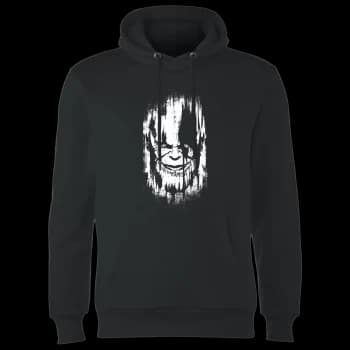 Image of Marvel Avengers Infinity War Thanos Face Hoodie - Black - S