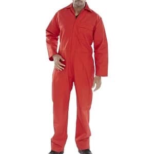 Image of Click Fireretardant 50 Fire Retardant Boiler suit Red
