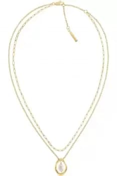 Image of Ladies CKJ Edgy Pearls Necklace 35000559