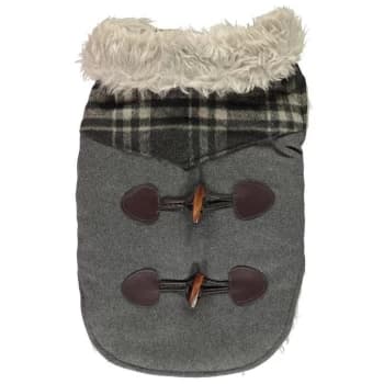 Image of Smart Choice Fur Fleece Dog Coat - Multi