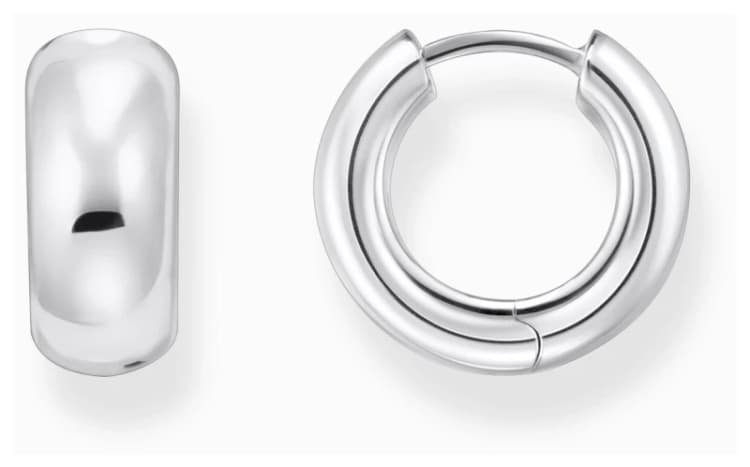Image of Thomas Sabo CR741-001-21 Sterling Silver Small Chunky Hoop Jewellery
