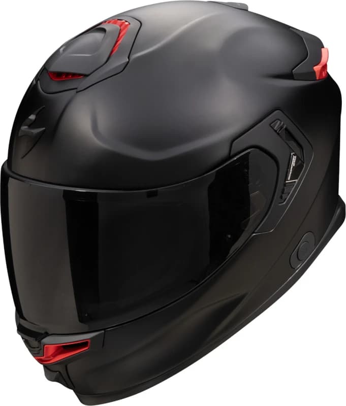Image of Scorpion EXO-GT SP AIR Solid Matt Black Full Face Helmet Size XS