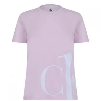 Image of Calvin Klein Short Sleeve Tee - Pearly Pink