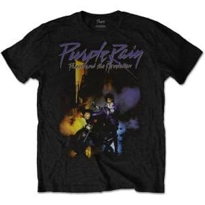 Image of Prince - Purple Rain Unisex XX-Large T-Shirt - Black