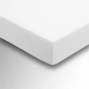 Image of Helena Springfield, 50/50 Double (36cm Deep) Fitted Sheet, White