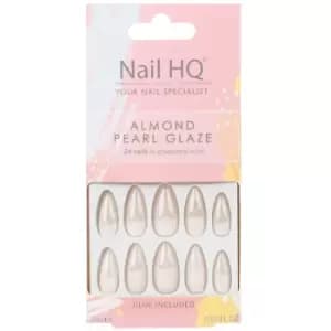 Image of Nail HQ Almond Pearl Glaze False Nails