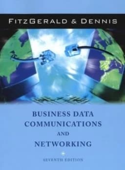 Image of Business Data Communications and Networking by Jerry Fitzgerald Hardback